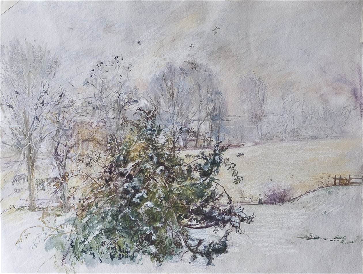 Hiver depuis notre fenêtre - Caroline Hervey Bathurst