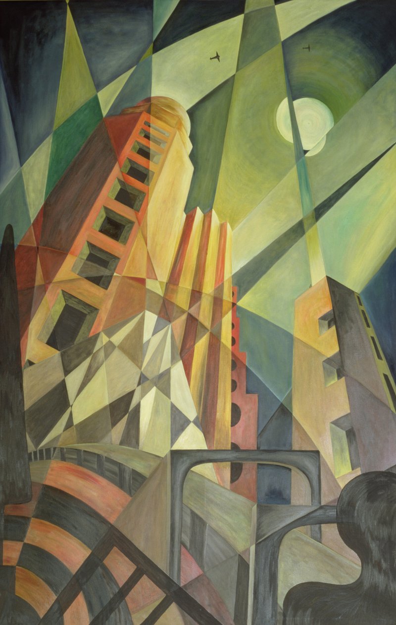 Ville dans des éclats de lumière - Carolyn Hubbard Ford