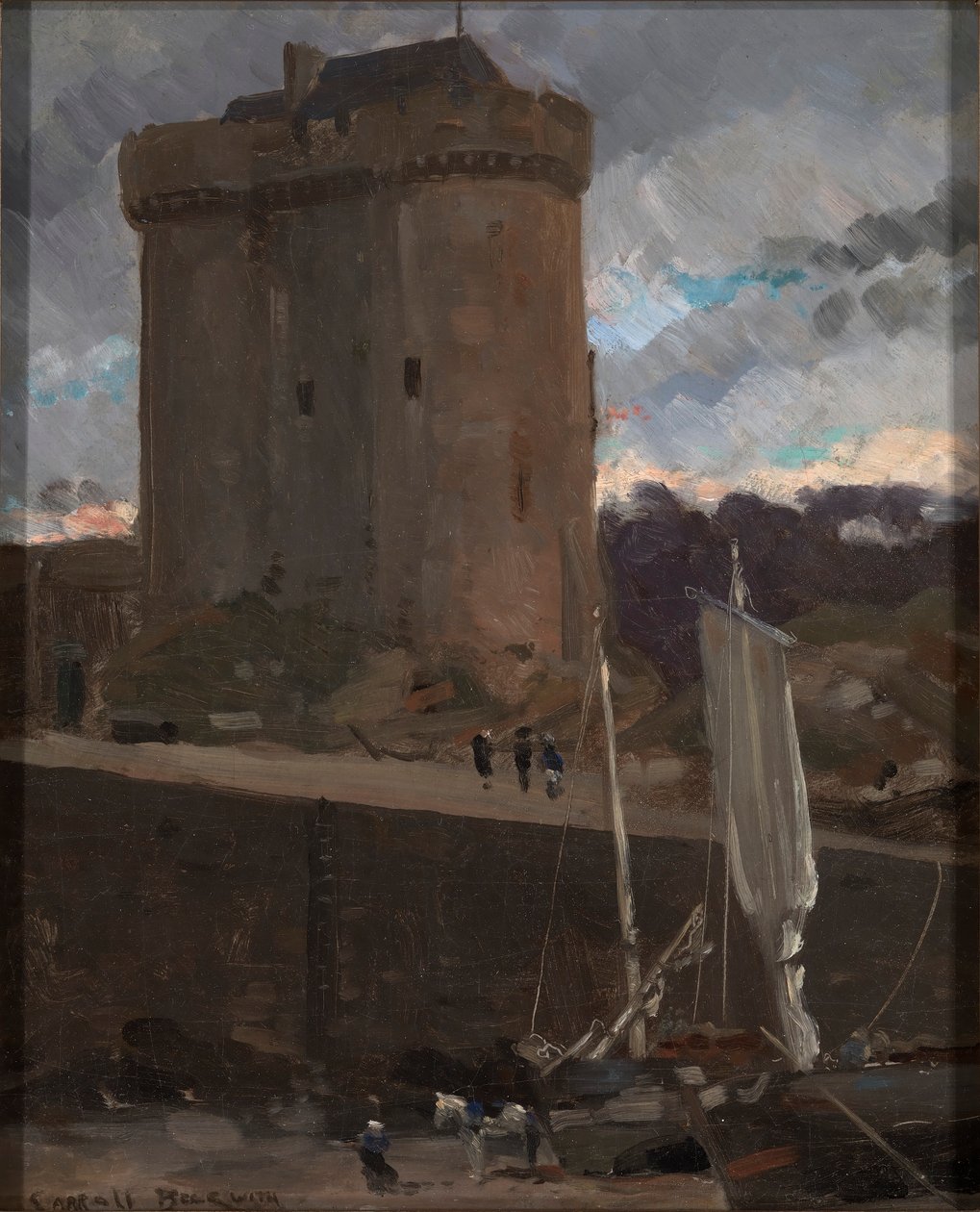 La Tour de Solidor à St. Severin, Normandie - Carroll Beckwith