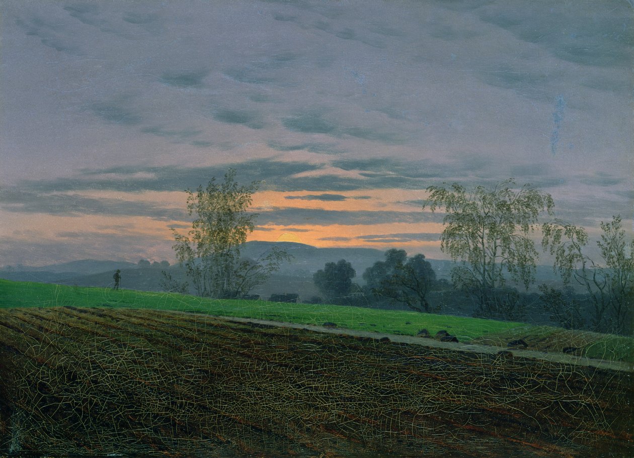 Champ labouré, c.1830 - Caspar David Friedrich