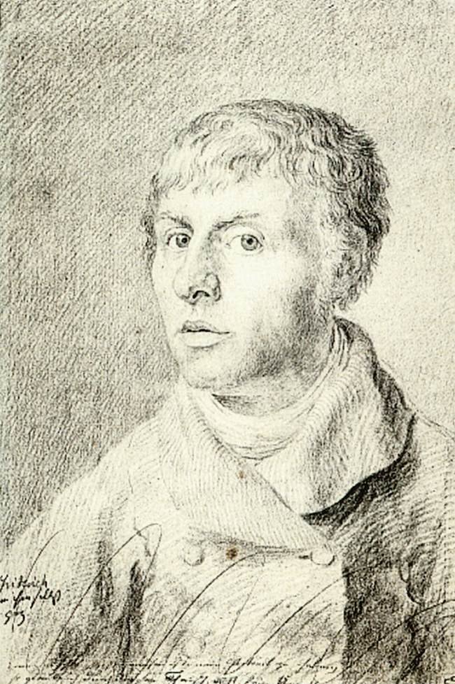 Autoportrait - Caspar David Friedrich