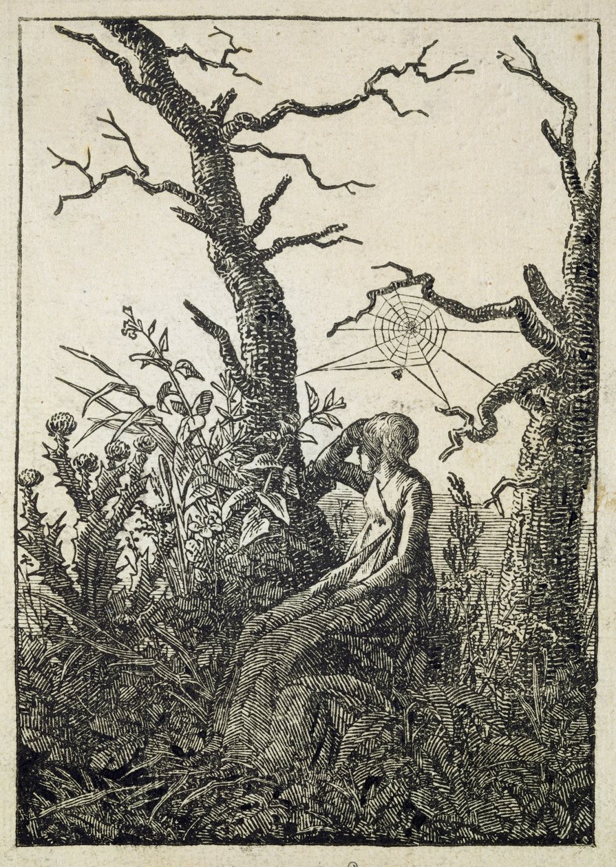 La Femme avec une toile d