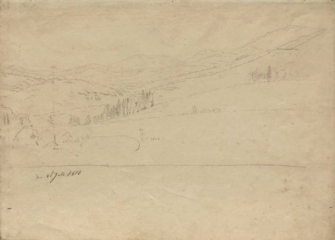 Vue des Monts des Géants - Caspar David Friedrich