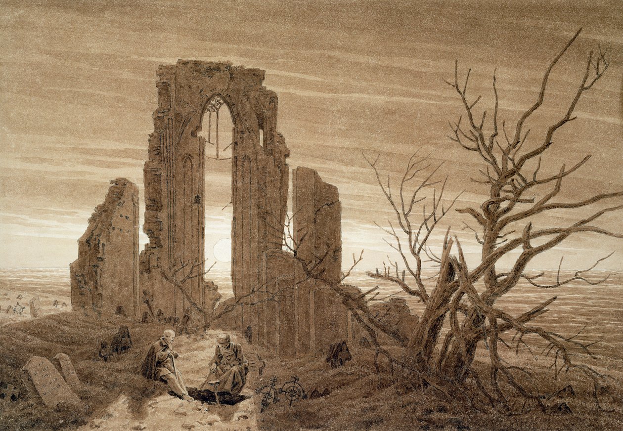 Hiver - Caspar David Friedrich