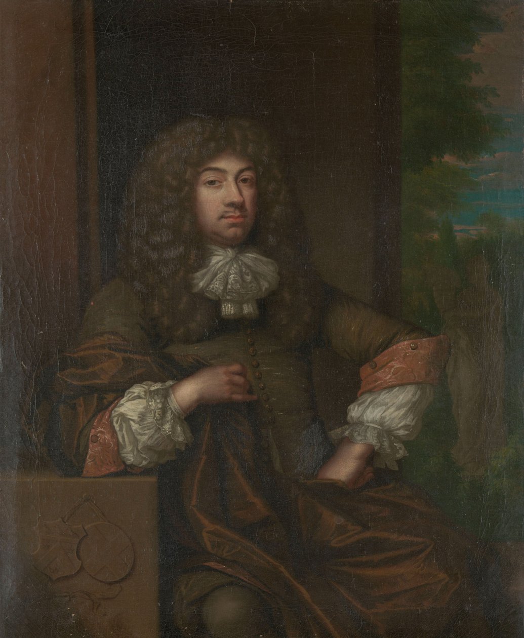 Portrait de Jan Boudaen Courten - Caspar (after) Netscher