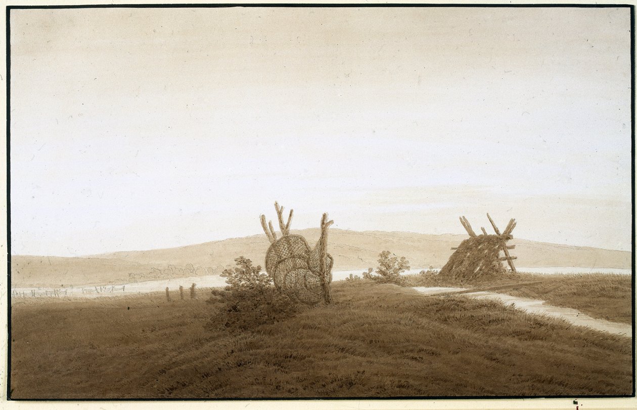 Caspar David Friedrich "Lac de Tollense", vers 1806 - Caspar David Friedrich