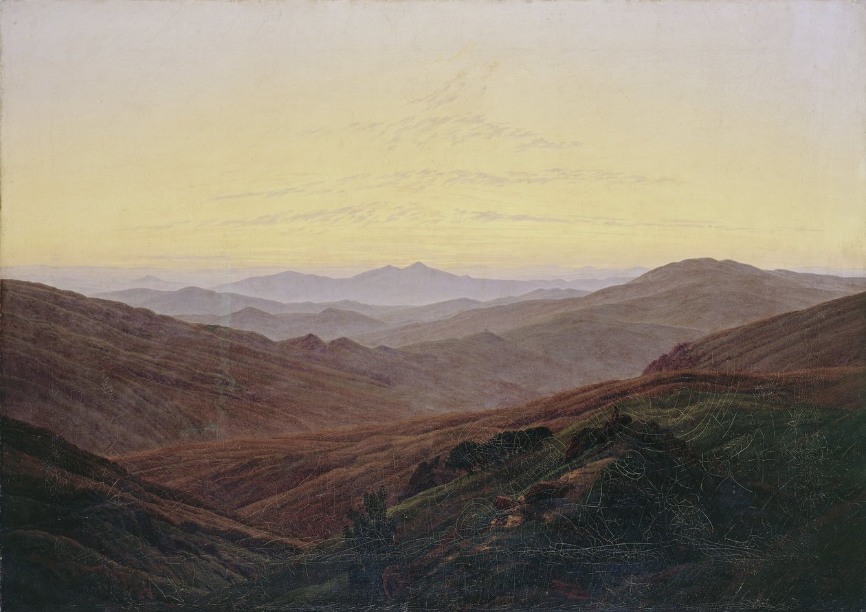 Les monts des Géants - Caspar David Friedrich