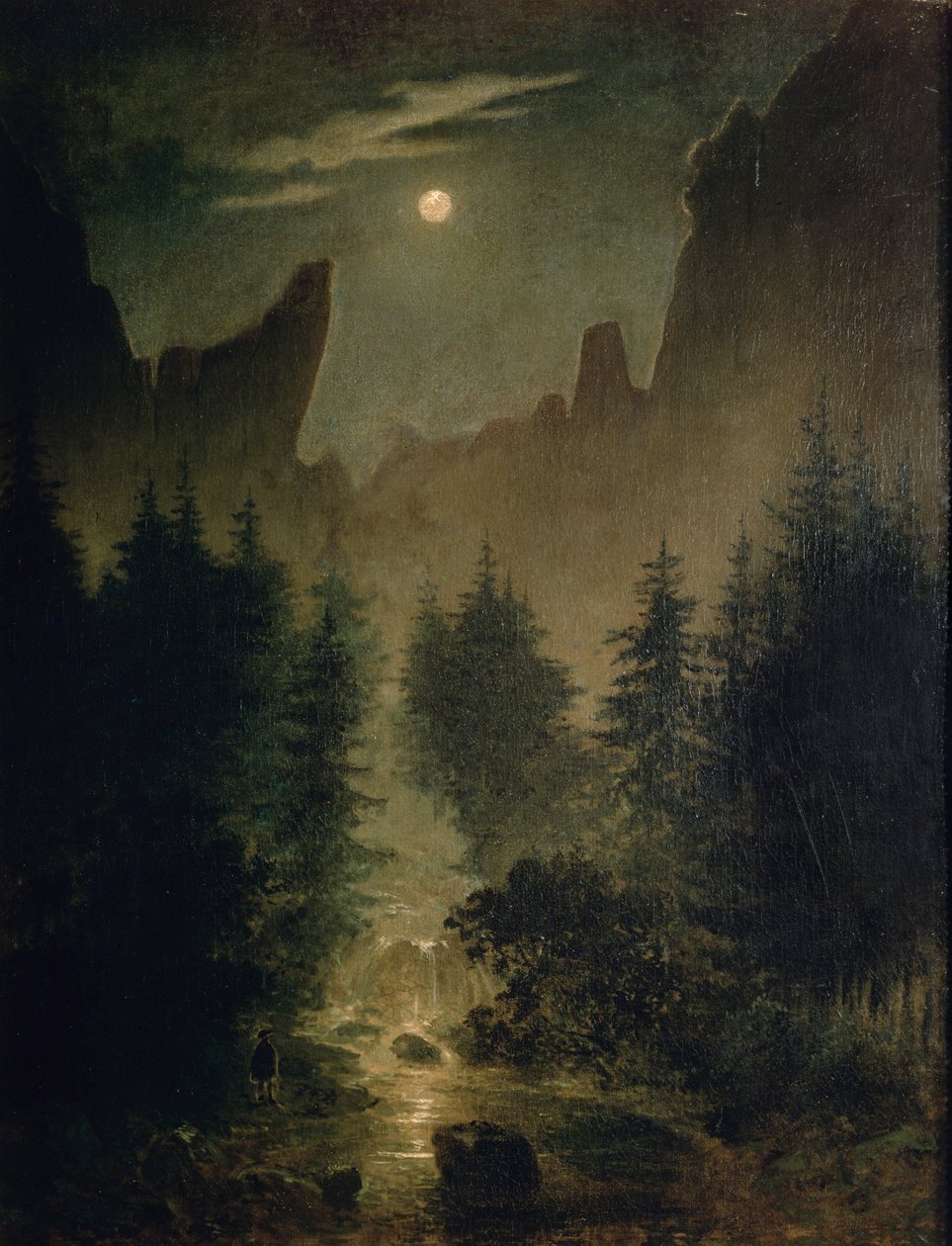 Uttewalder Grund - Caspar David Friedrich