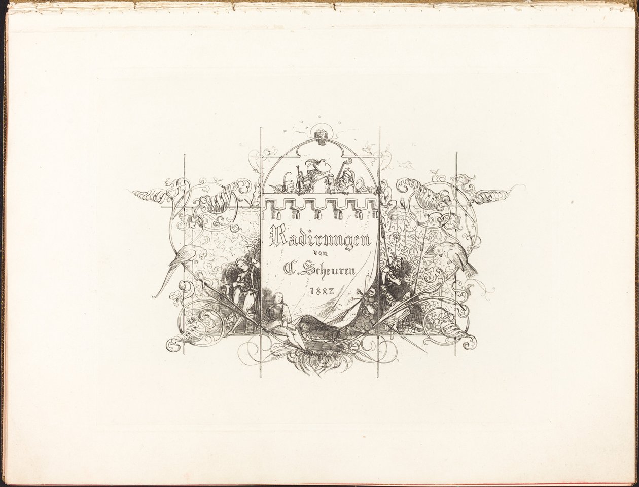 Radirungen - Caspar Johann Nepomuk Scheuren