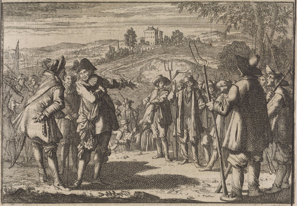 Révolte des paysans anglais, 1645 - Caspar Luyken (attributed to)