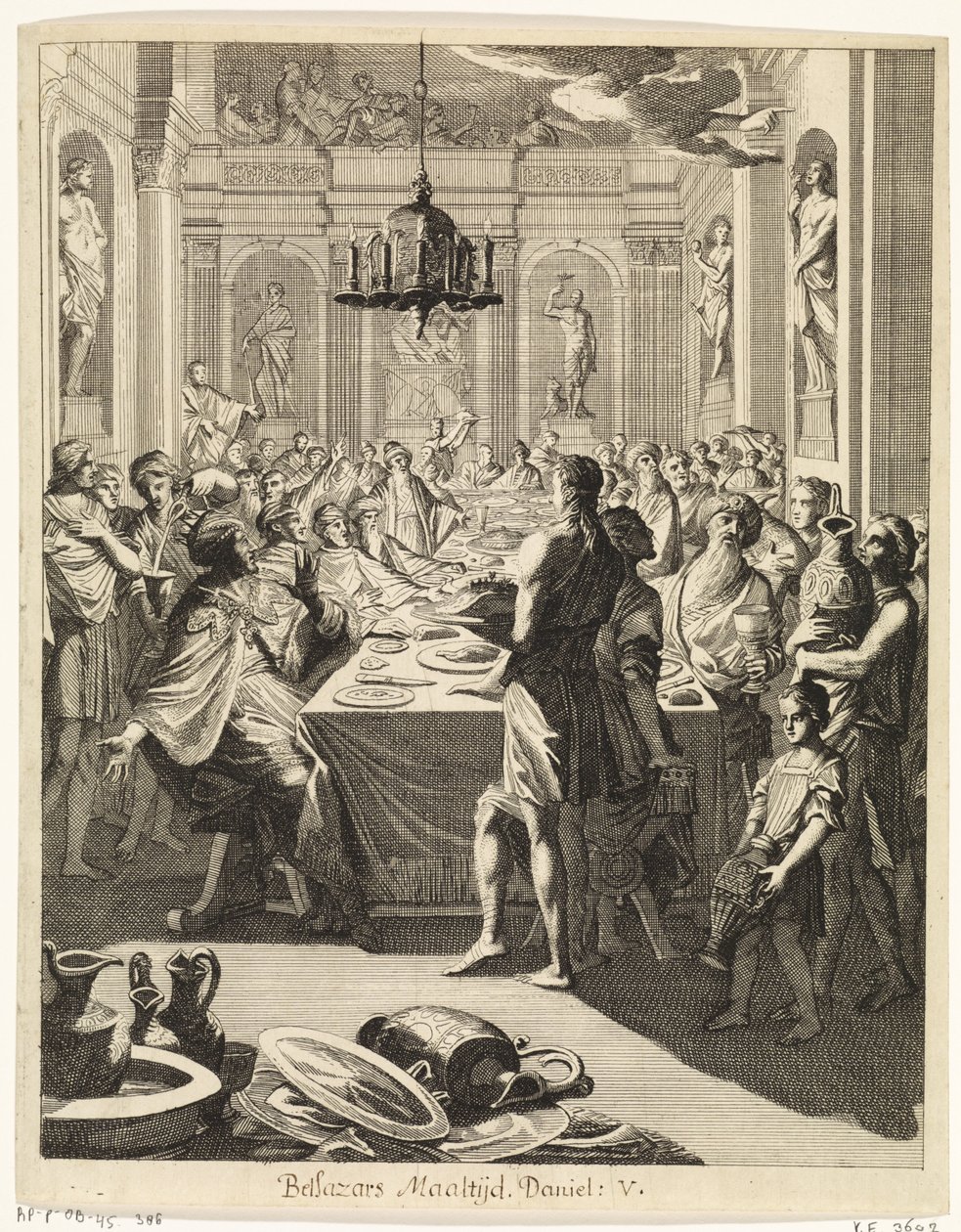 Le festin de Belshazzar - Caspar Luyken