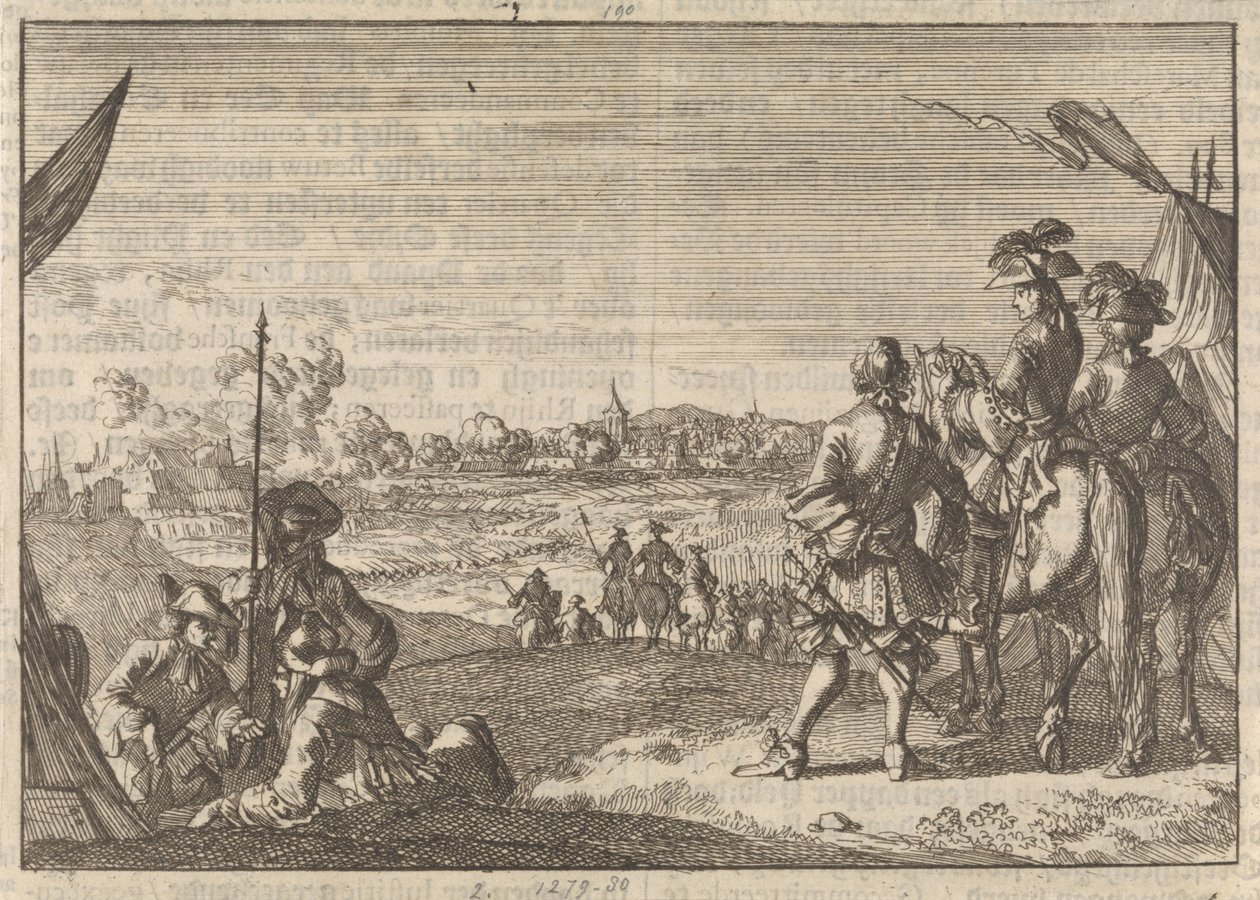 Prise de Nimègue par les Français, 1672 - Caspar Luyken