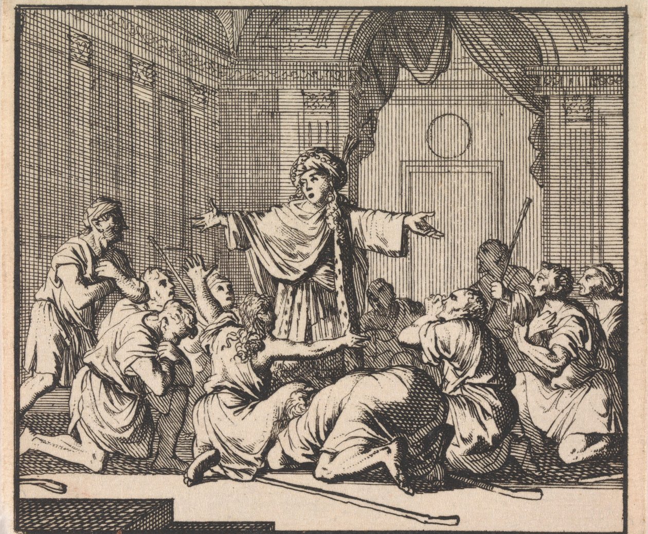 Joseph se fait connaître à ses frères - Caspar Luyken