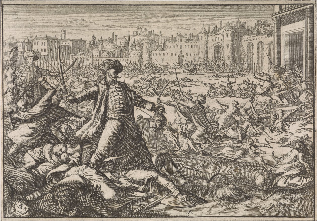 Conquête de Bagdad par les Turcs, 1638 - Caspar Luyken