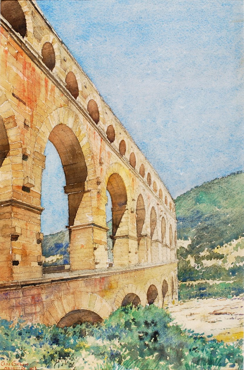 Pont du Gard, France - Cass Gilbert