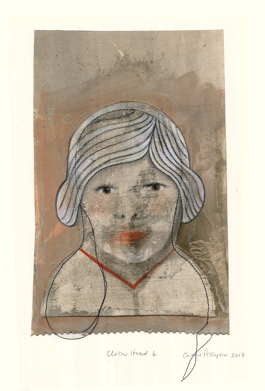 Cloth Head, 2017 (impression numérique d