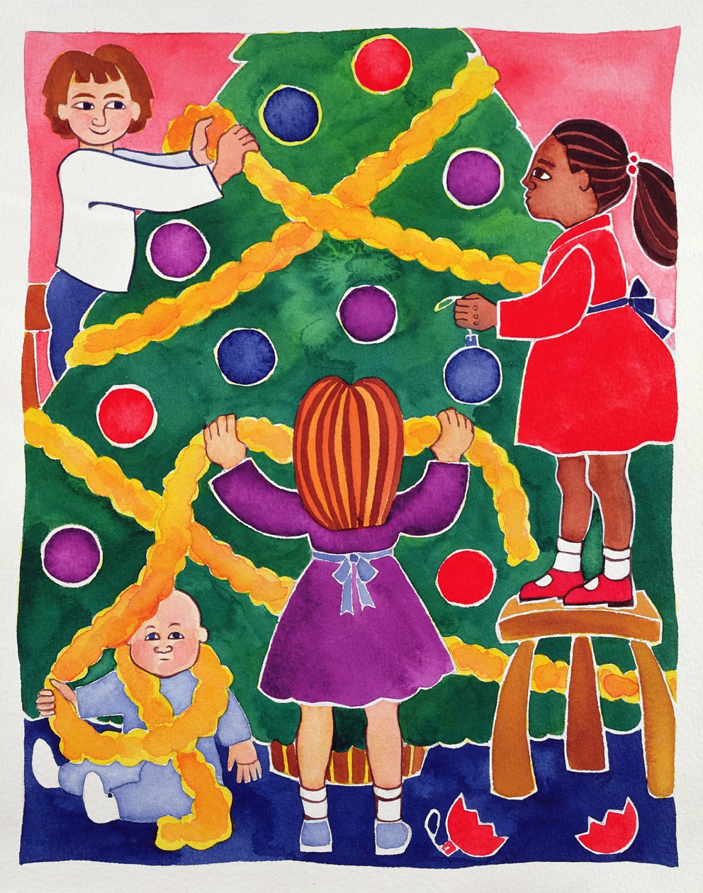 Décoration du sapin de Noël - Cathy Baxter