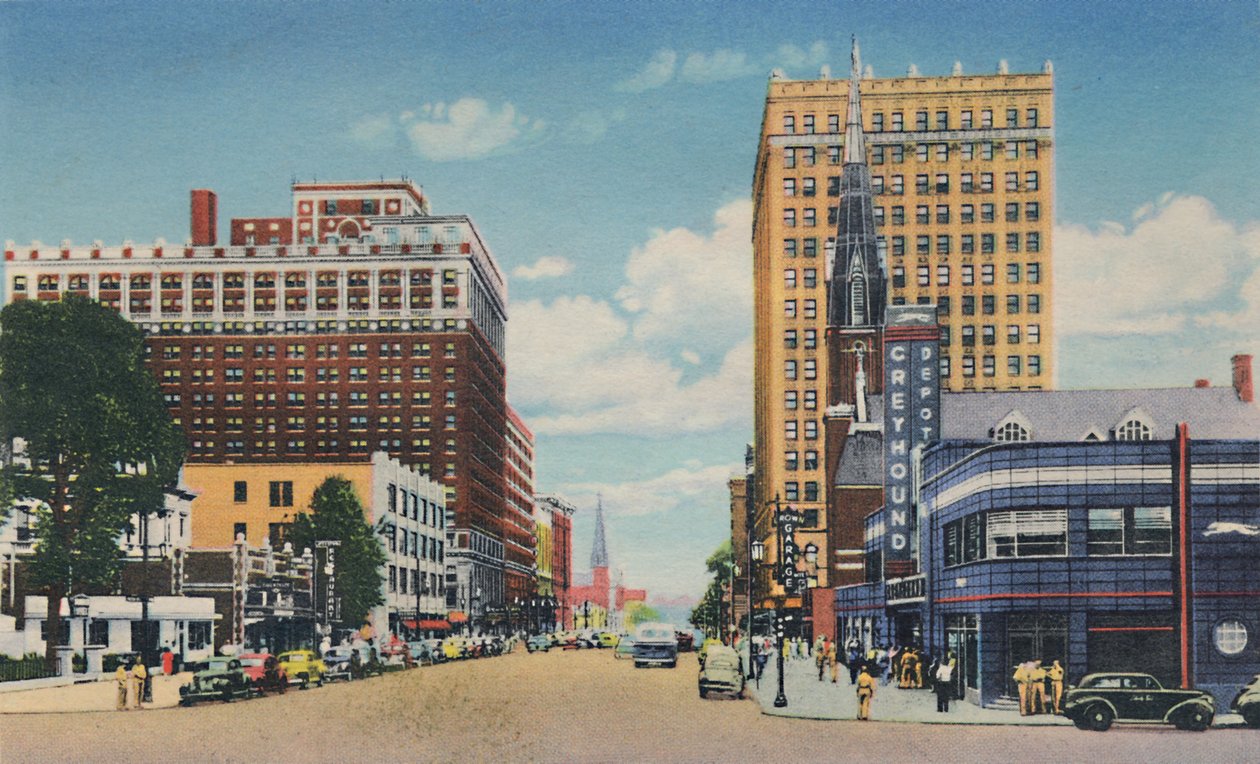 Broadway regardant vers l