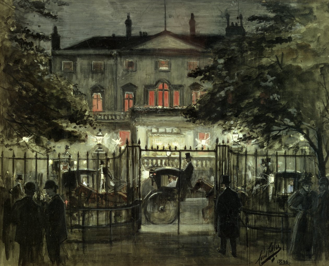 Naval and Military Club, 1896 - Cecil Cutler