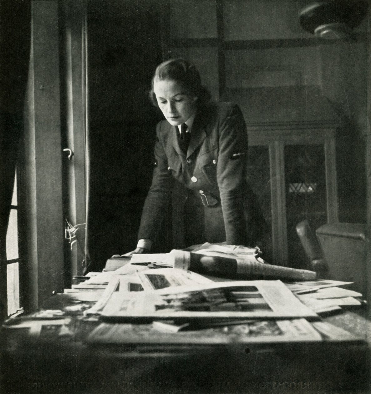 Dans la salle de lecture, vers 1943 - Cecil Beaton