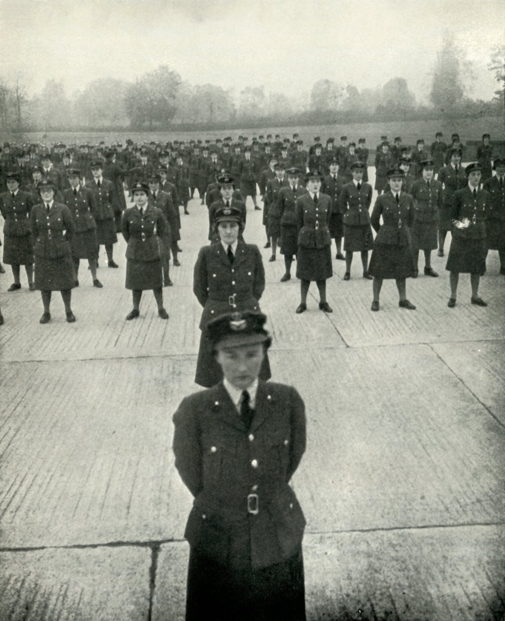 Officiers de la W.A.A.F. à leur école d