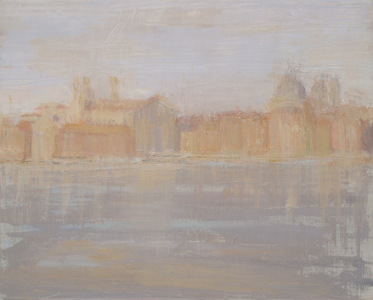 De loin, Venise (peinture) - Celia Montague