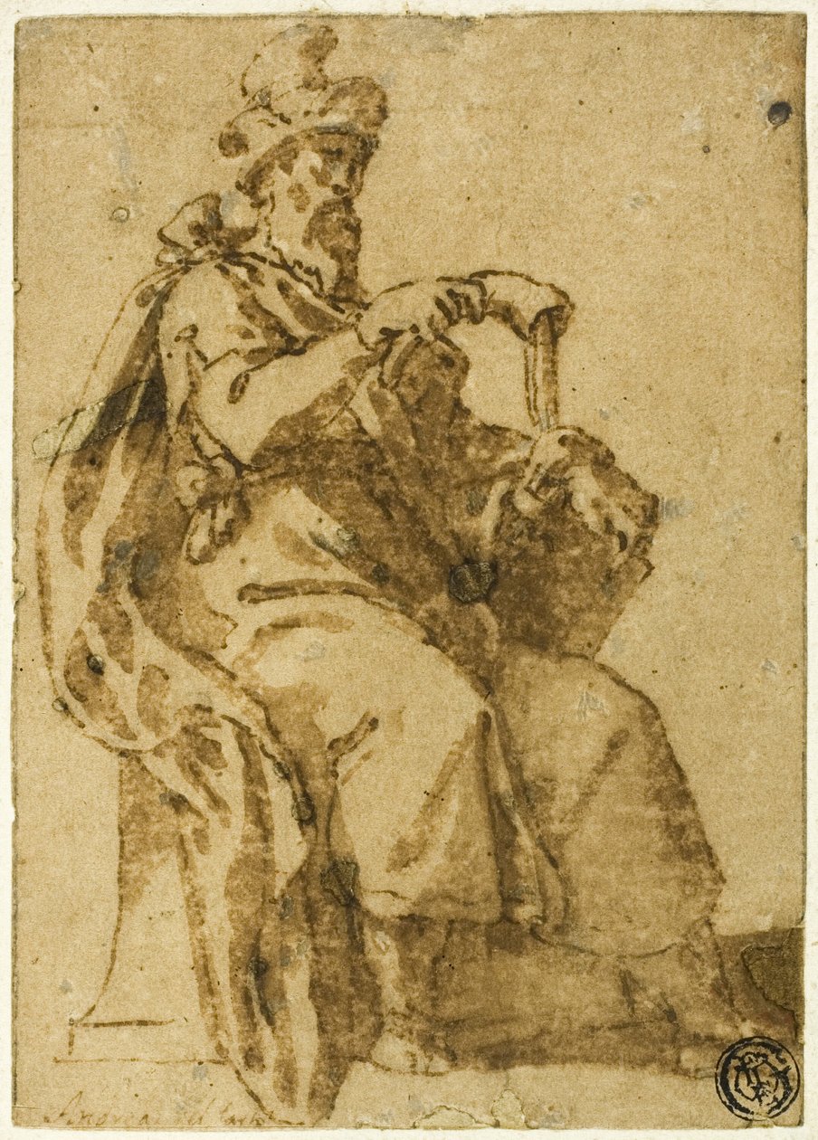 Samuel intronisé - Cesare Nebbia