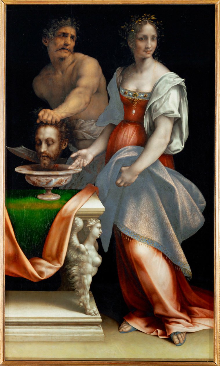 Salomé avec la tête du Baptiste ... - Cesare da Sesto