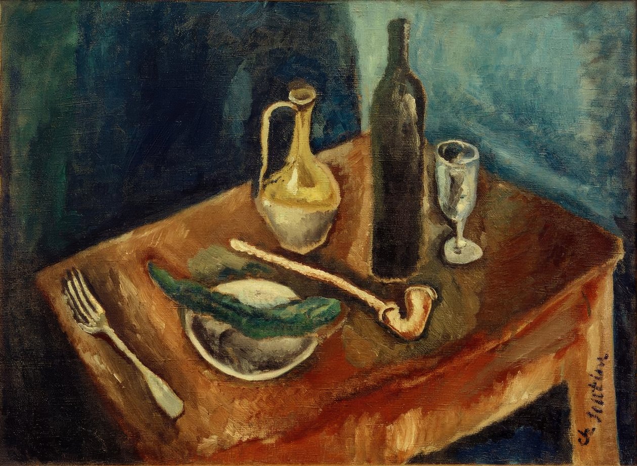 Nature morte avec pipe - Chaim Soutine