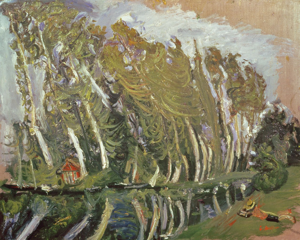 Paysage avec Figure Allongée - Chaim Soutine