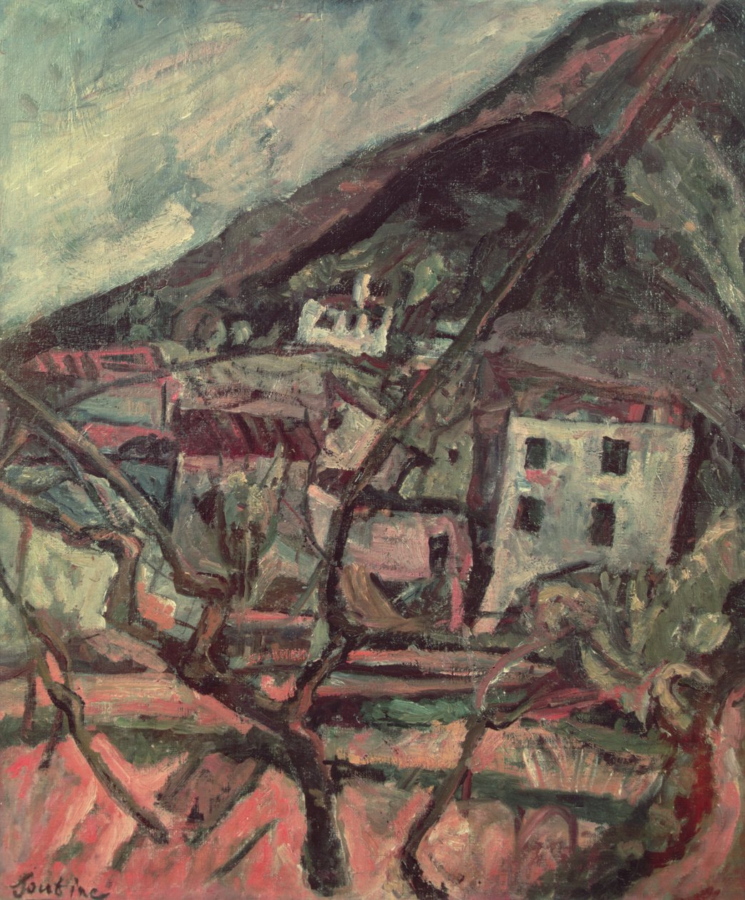 Vue de Vence - Chaim Soutine