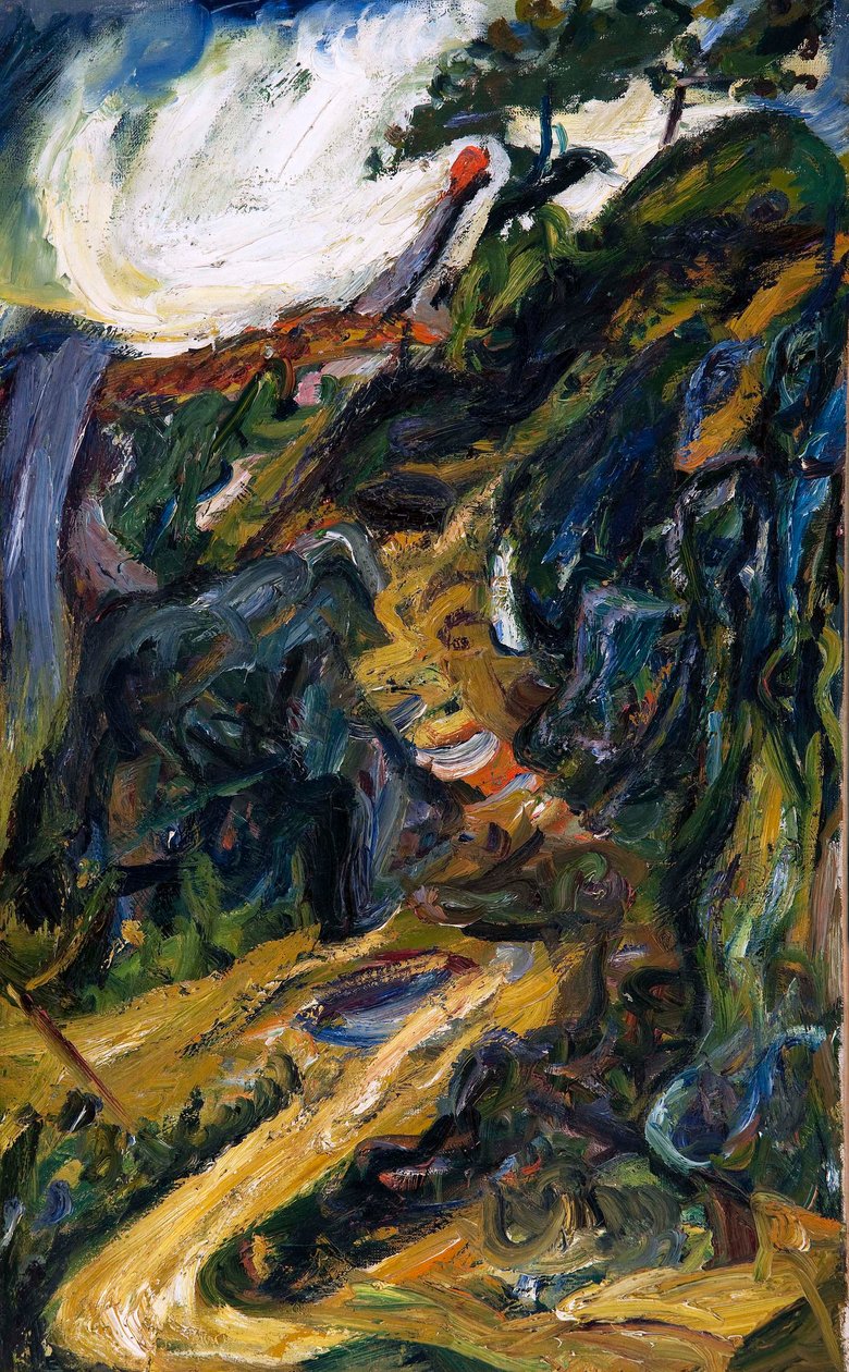 La Route montante, vers Gréolières - Chaim Soutine