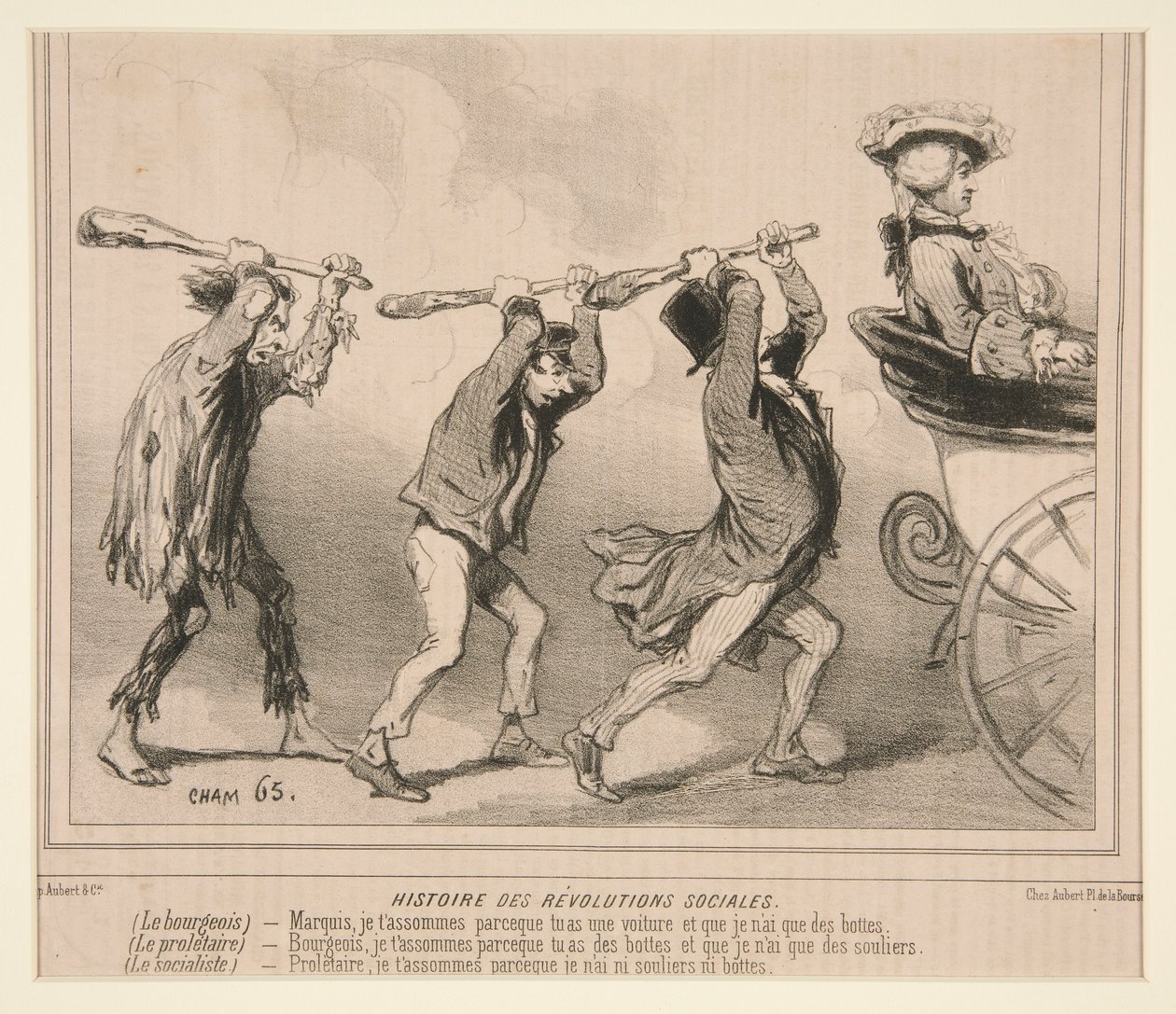 Histoire des Révolutions Sociales, de Le Charivari - Cham