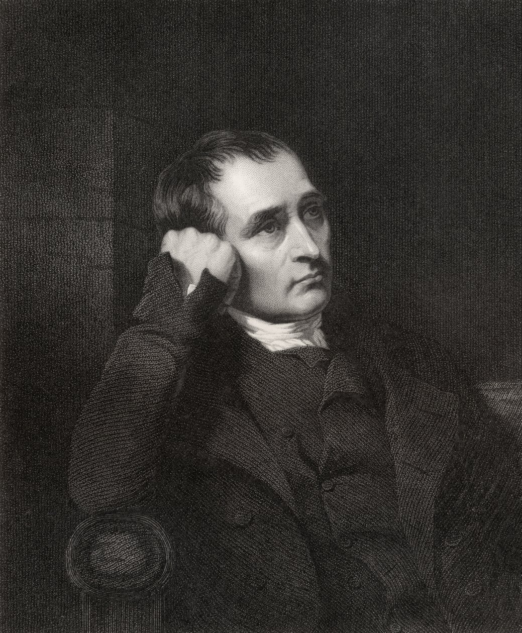 Samuel Crompton, gravé par J. Morrison, de 