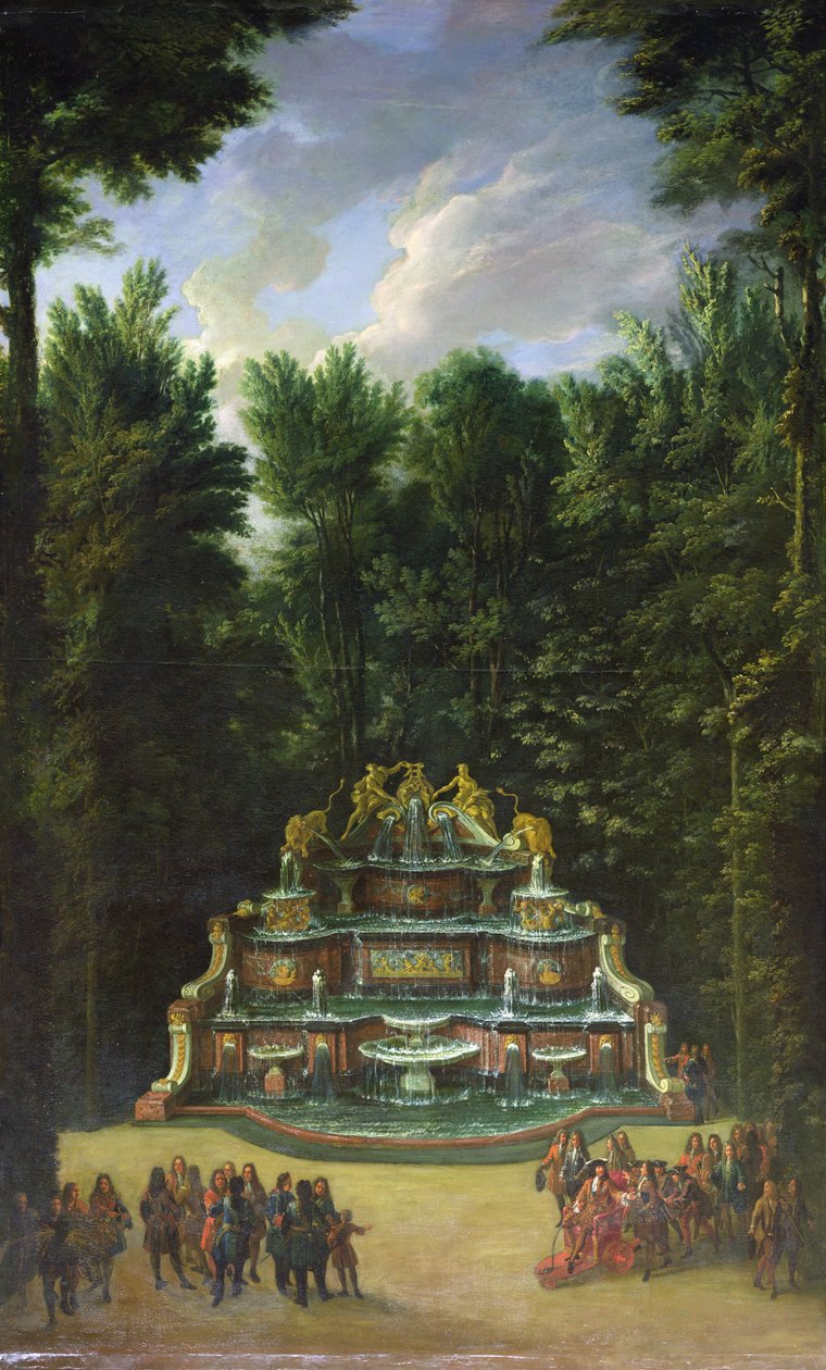 Promenade de Louis XIV, Grand Trianon - Charles Chastelain