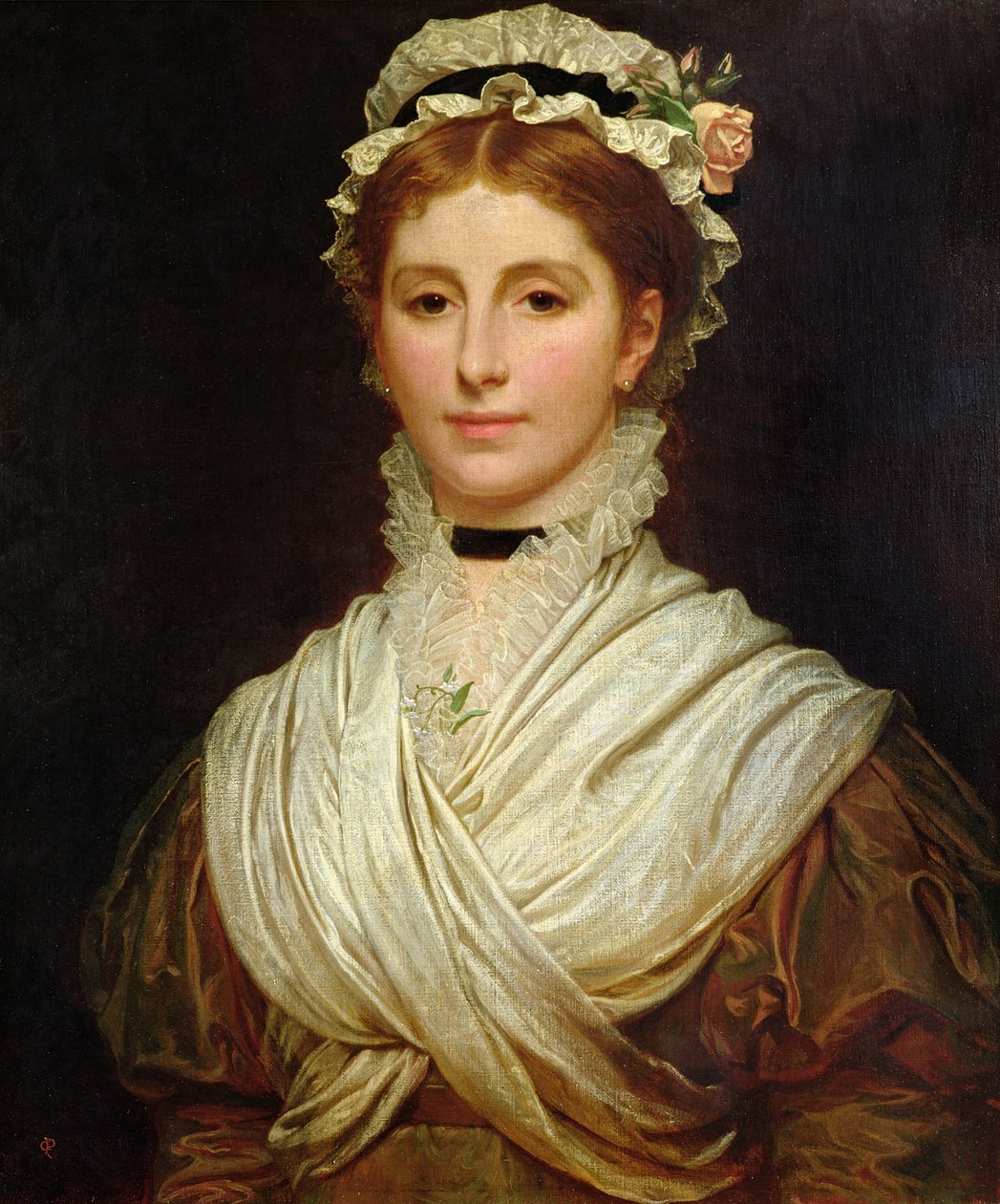 Portrait de Katey Perugini par son mari, 1873-75