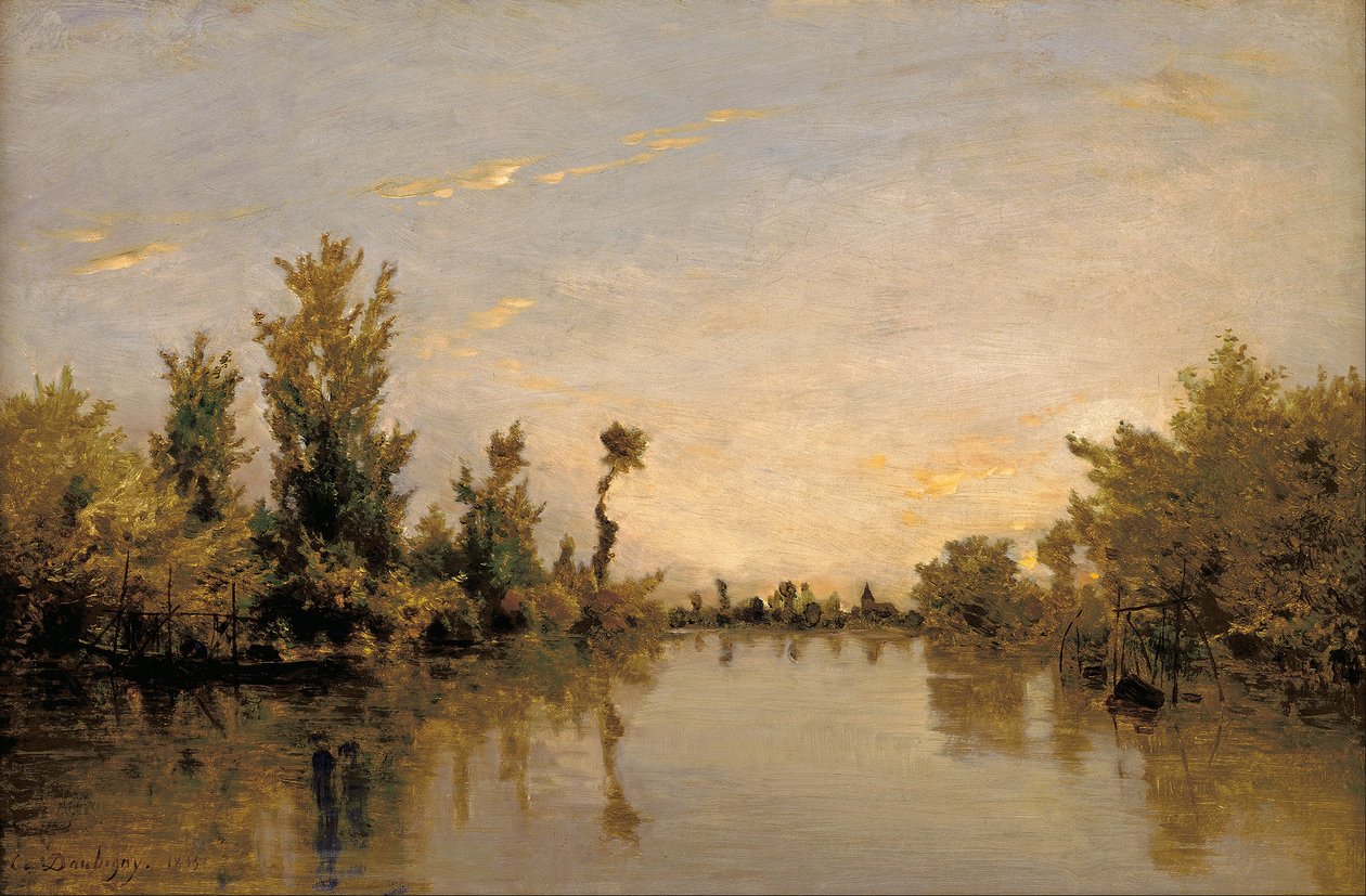 Rives de la Seine - Charles Francois Daubigny
