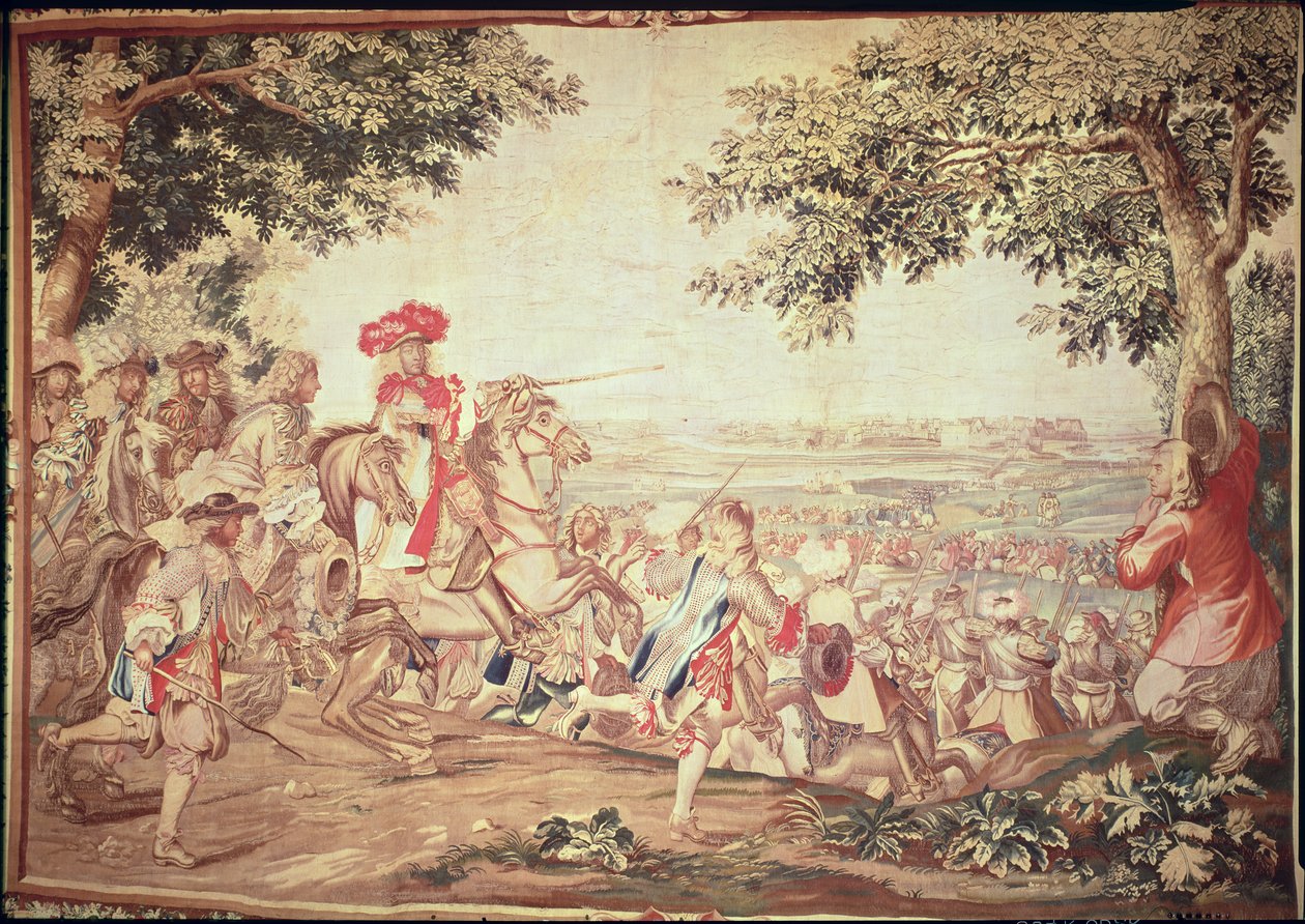 Entrée de Louis XIV (1638-1715) à Dunkerque, 2 décembre 1662 (tapisserie) - Charles Le Brun