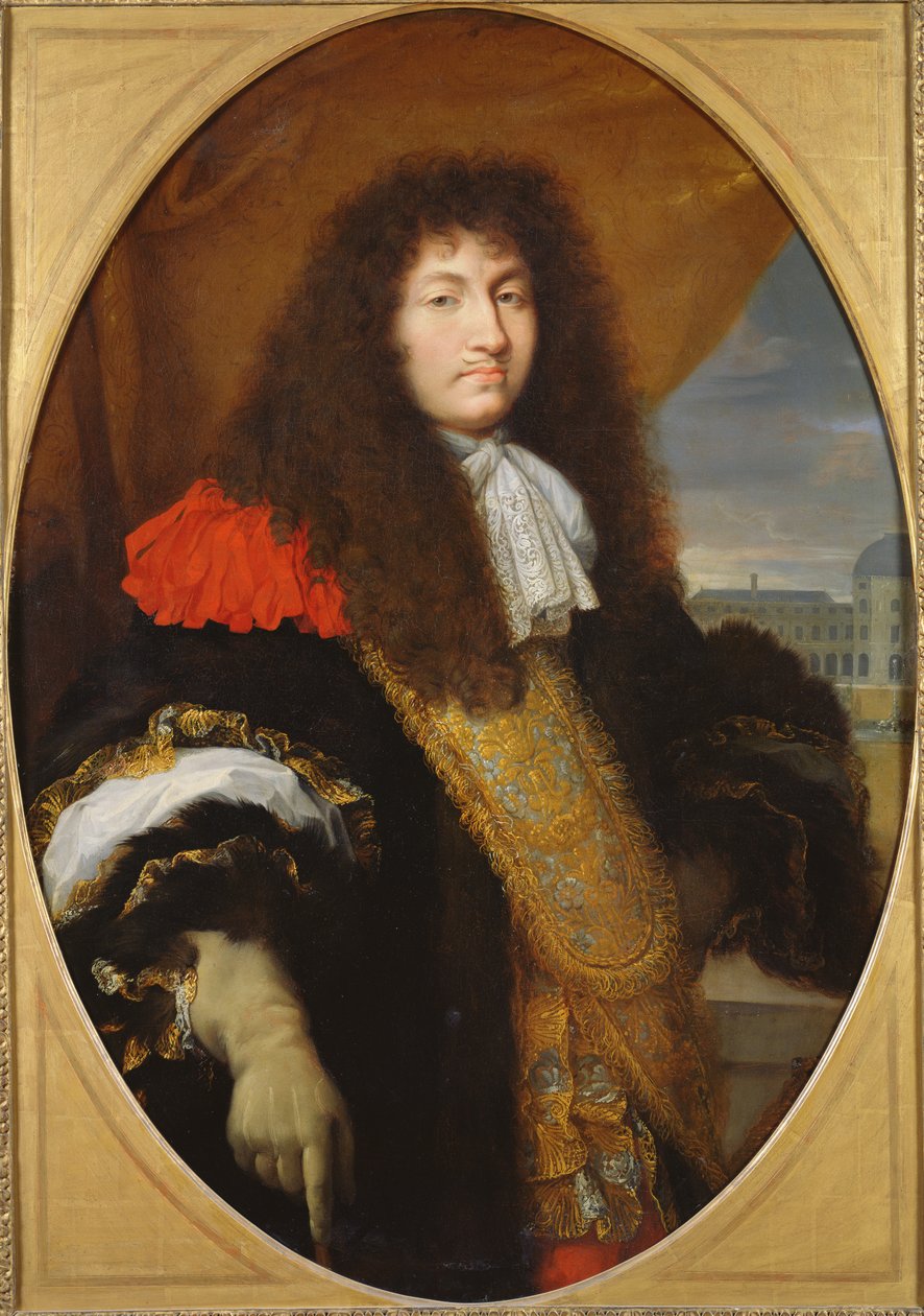 Portrait de Louis XIV (1638-1715), Roi de France et de Navarre, devant les Tuileries, c. 1643 - Charles Le Brun
