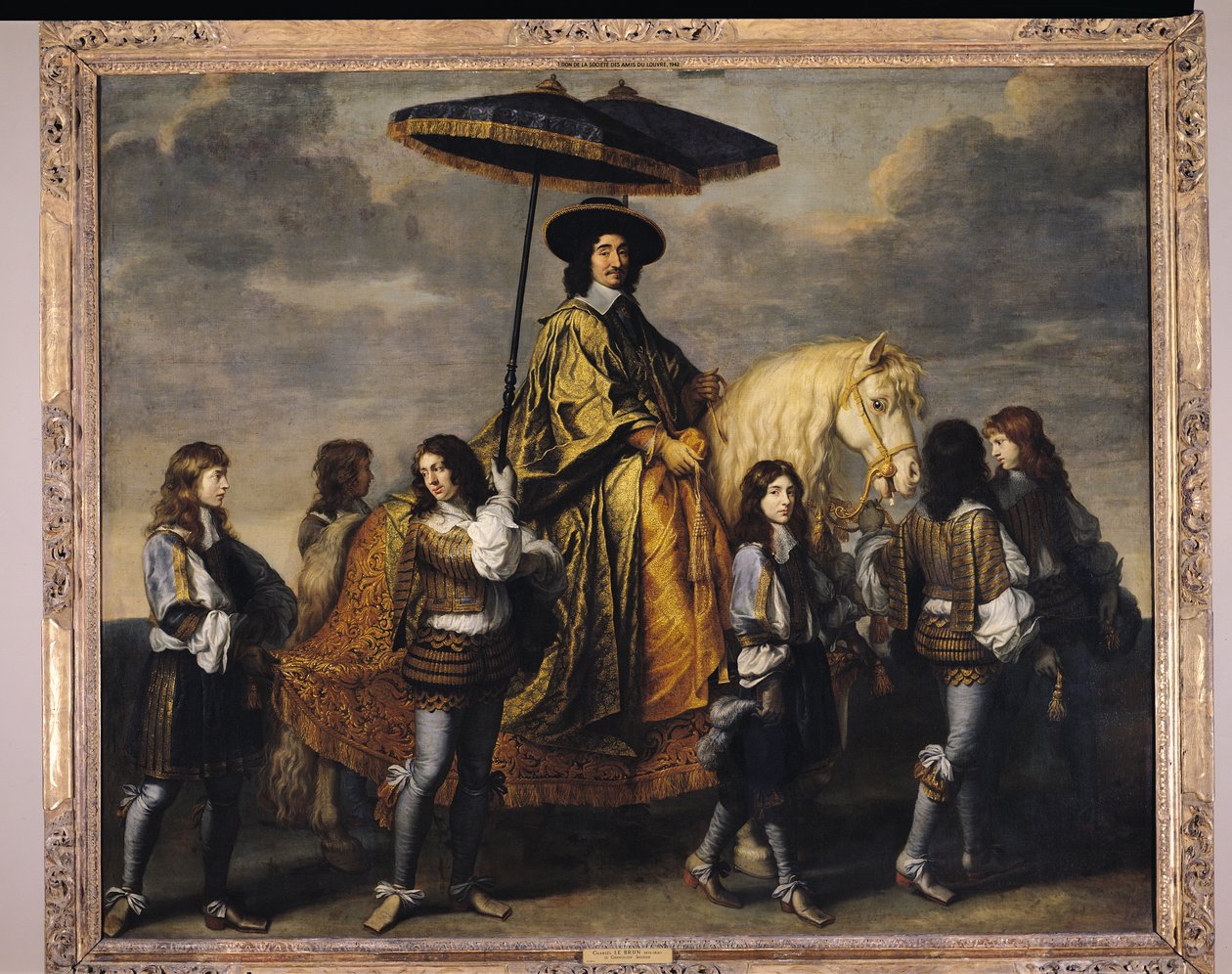 Le chancelier Seguier - Charles Le Brun