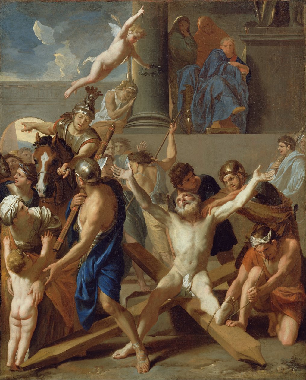 Le Martyre de Saint André - Charles Le Brun