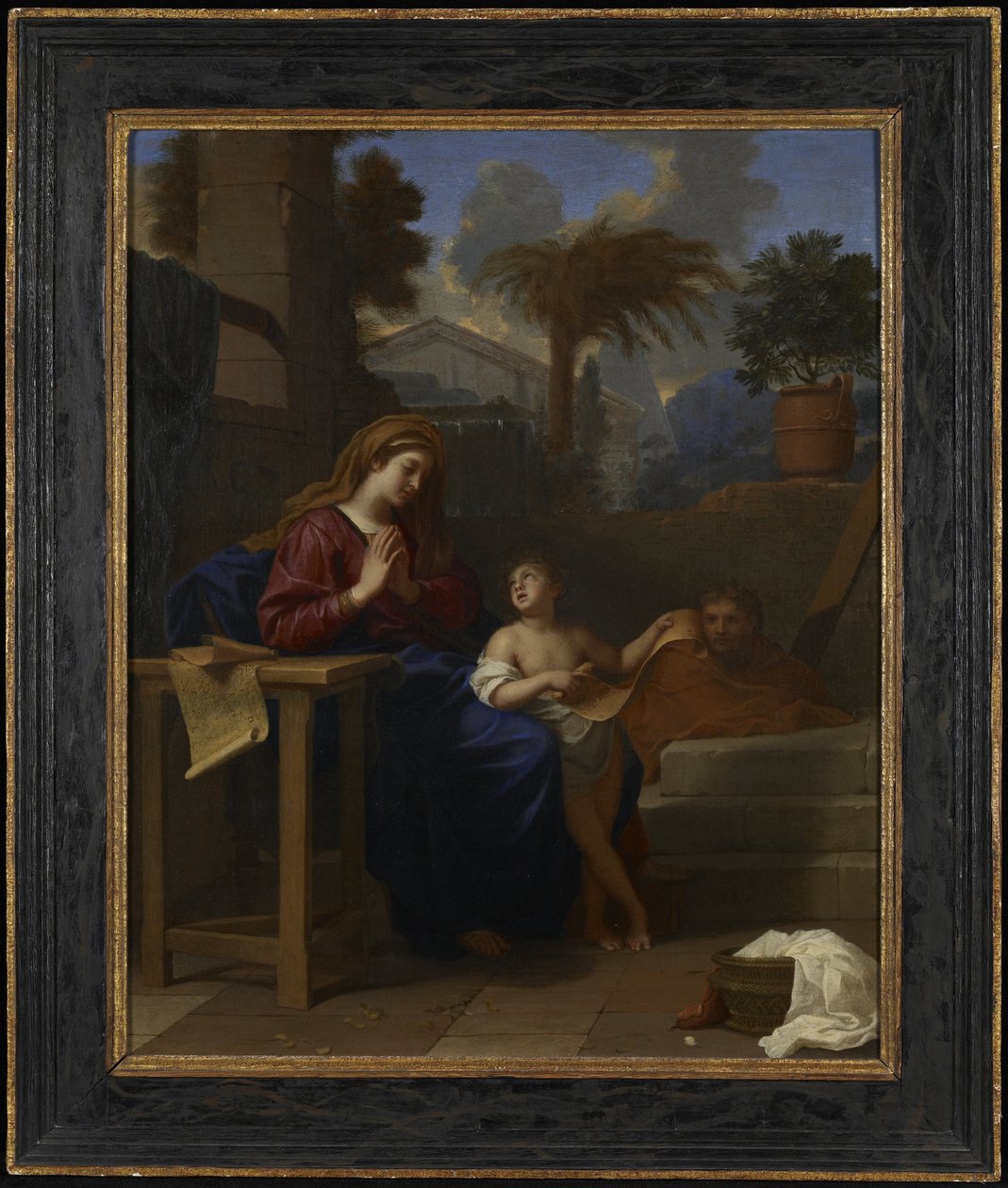 La Sainte Famille en Égypte - Charles LeBrun