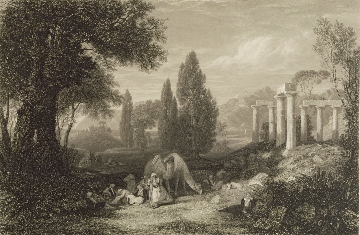 Le Rêve de Byron, gravé par James T. Willmore, 1833 - Charles Lock Eastlake