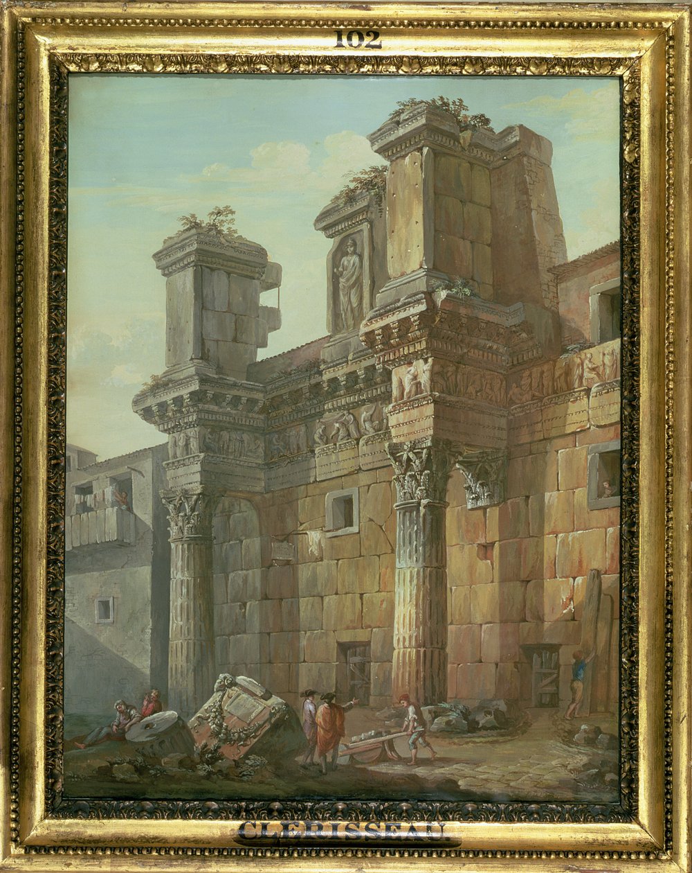 Forum de Nerva - Charles Louis Clerisseau