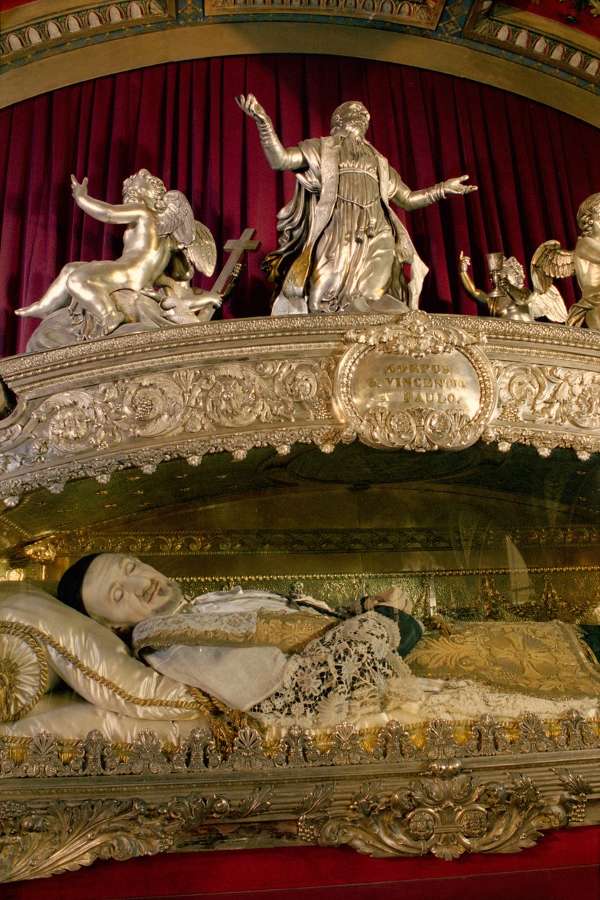 Le sanctuaire de Saint Vincent de Paul (1581-1660) (détail) - Charles Nicolas Odiot
