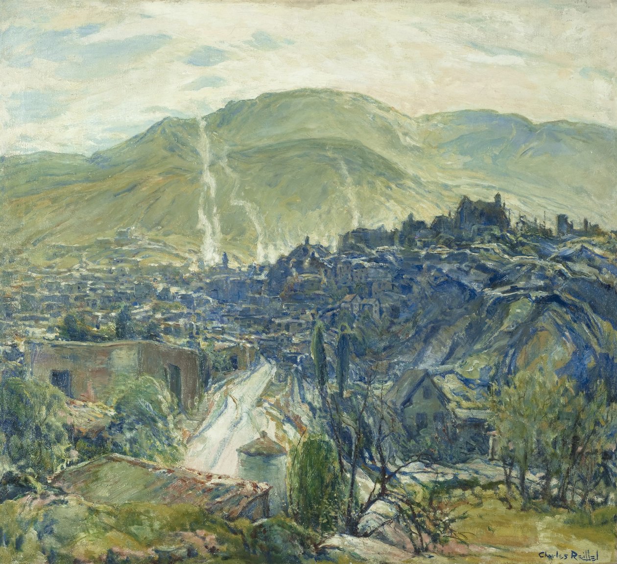 Matin, Nogales, Arizona, 1928 - Charles P. Reiffel