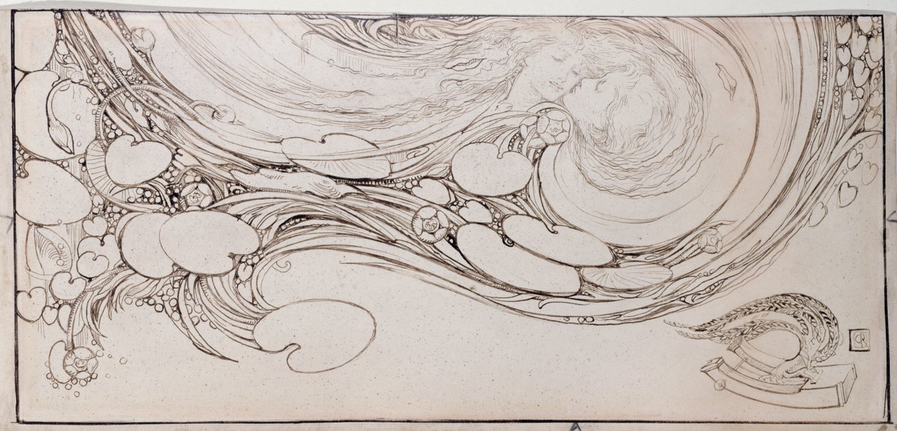 Un écho de Willowwood, 1890 - Charles Ricketts