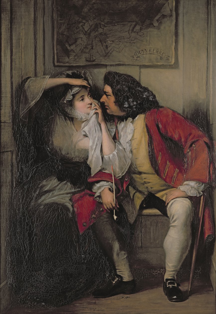 Oncle Toby et Veuve Wadman - Charles Robert Leslie