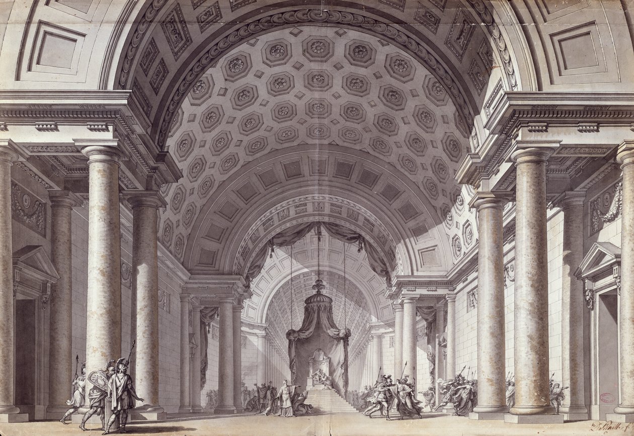 Décor de scène pour 