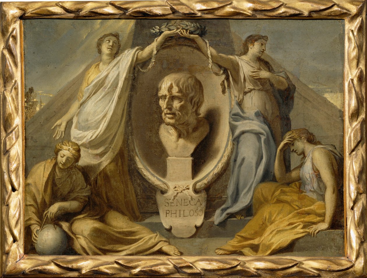 La tombe de Sénèque ... - Charles (attr. to) Le Brun